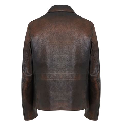 prada four pocket jacket men sale|prada leather jacket men's.